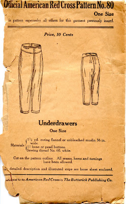 Unsung Sewing Patterns: Official American Red Cross Pattern No. 80 ...