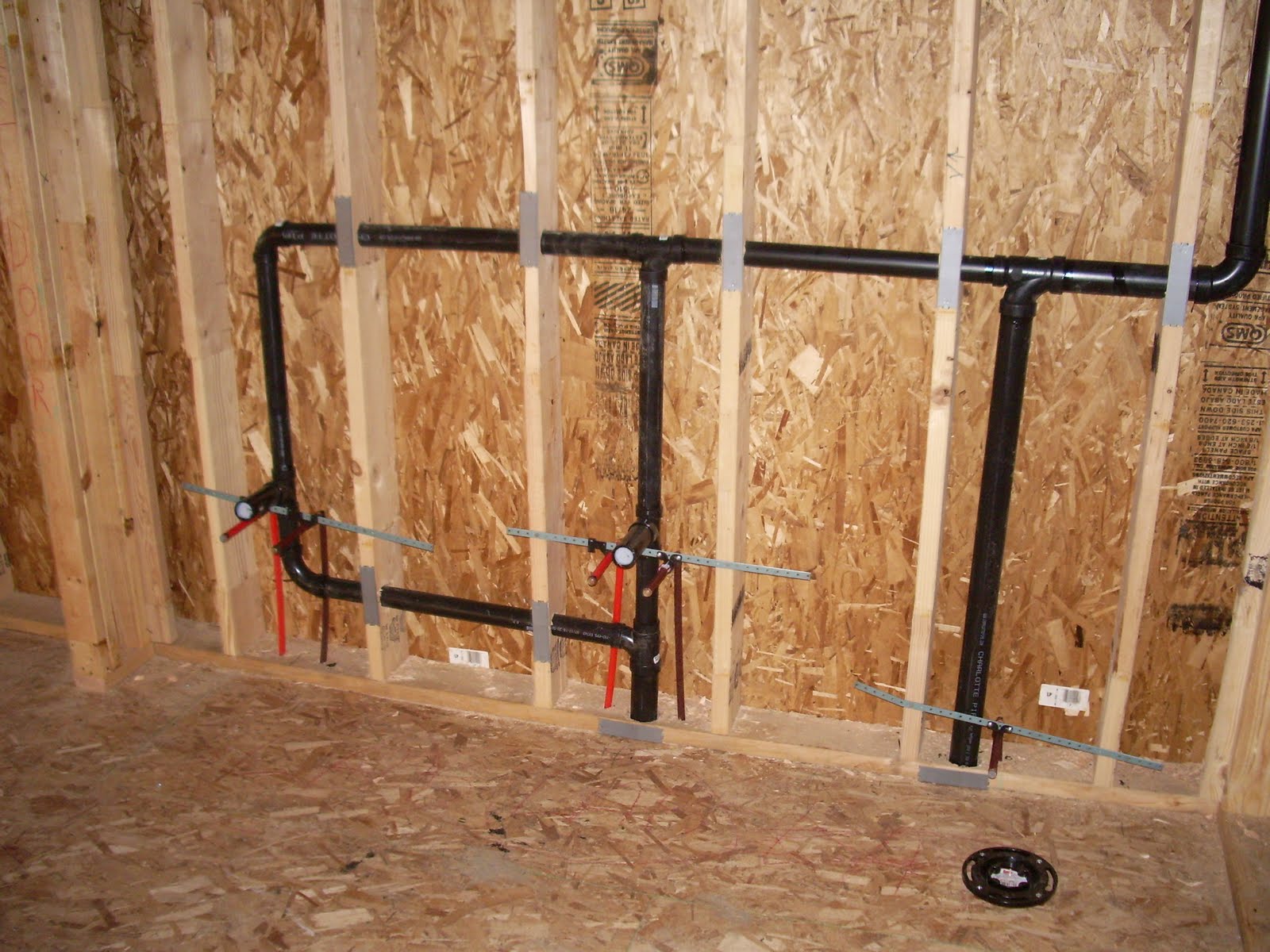 Building with Olin Homes Plumbing/ Venting