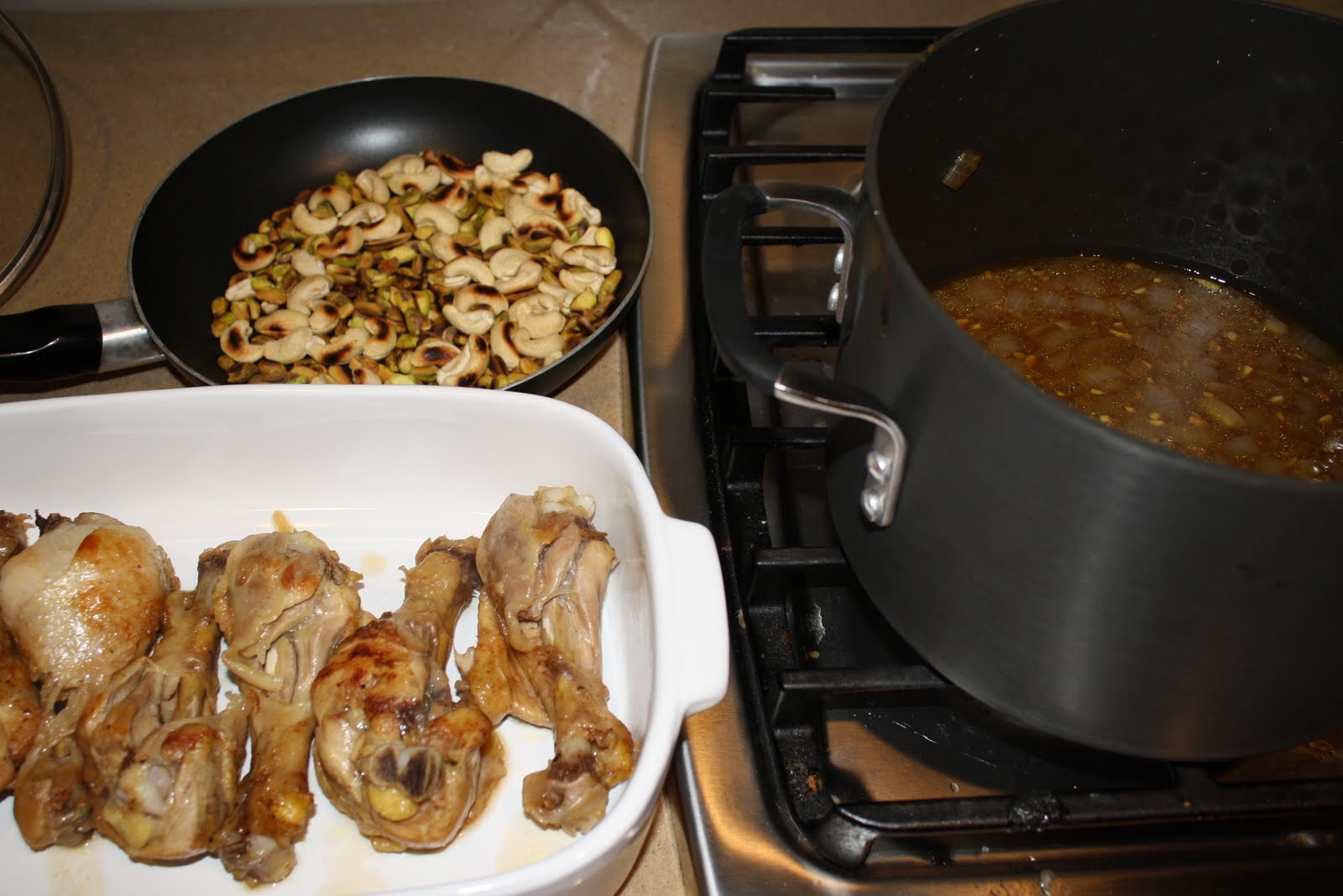 LactoseFree Girl Chicken Thighs Braised in Pomegranate Molasses