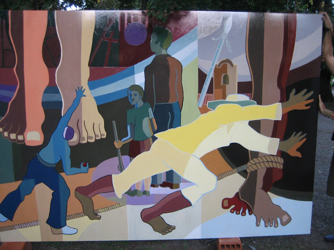 mural homenaje al bicentenerio argentino