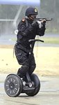 China Armed Police on Segway - BBC