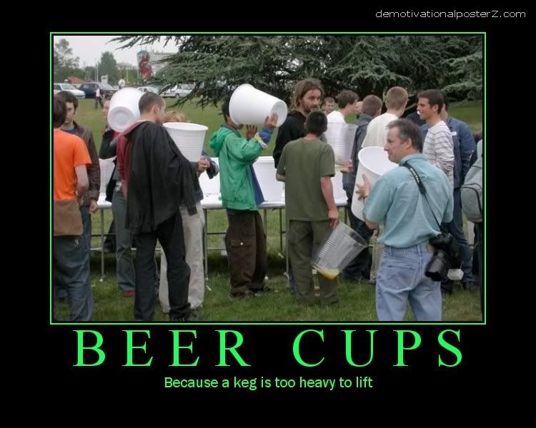 beer cups huge