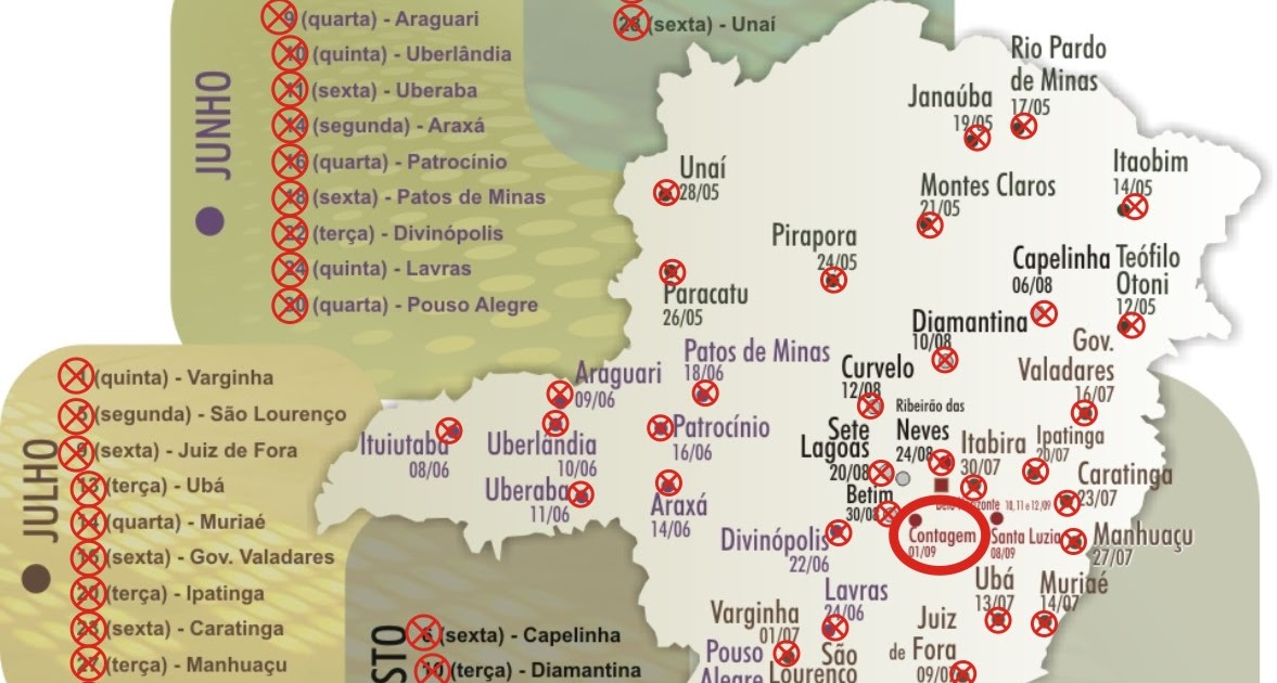 Ministério Público Itinerante de Minas Gerais Clique no mapa e veja onde está o MP Itinerante Ministério Público Itinerante de Minas Gerais Clique no mapa e veja onde está o MP Itinerante