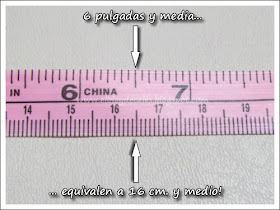 El blog de Celes :): 10•2011 Cómo adaptar pulgadas a centímetros