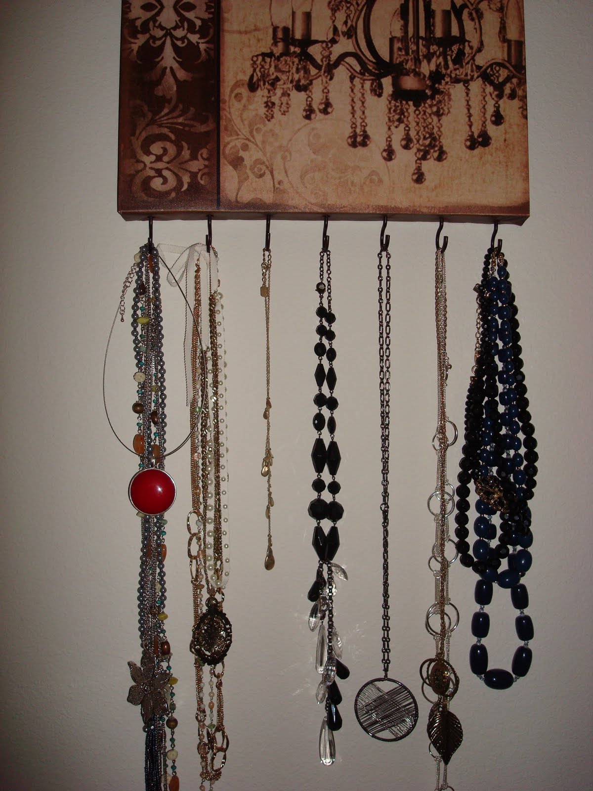 Dishing Up Design Homemade Jewelry Hanger