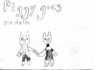 kid authors, Piggy goes on a date