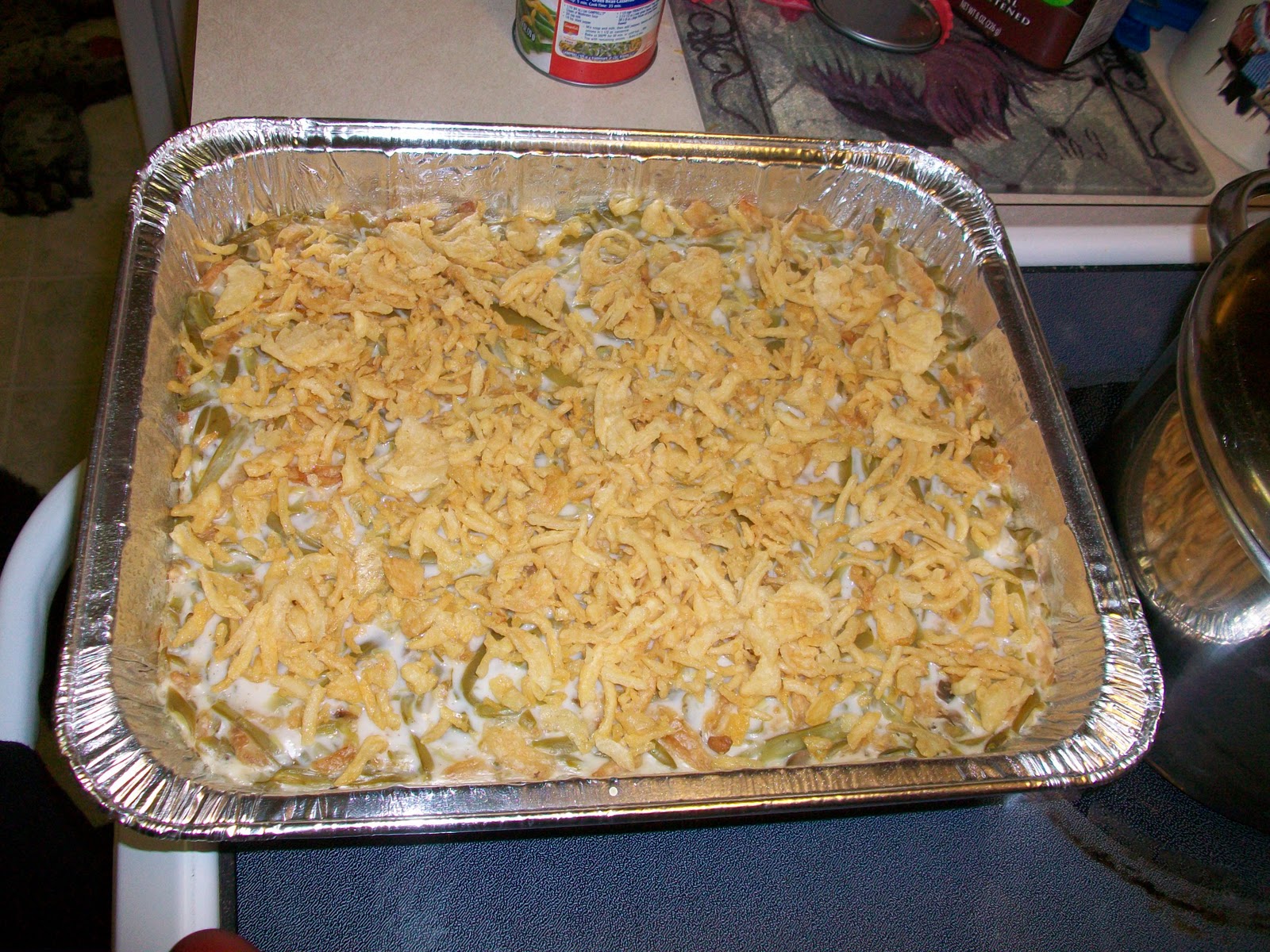 Feeding the Chaos Green Bean Casserole