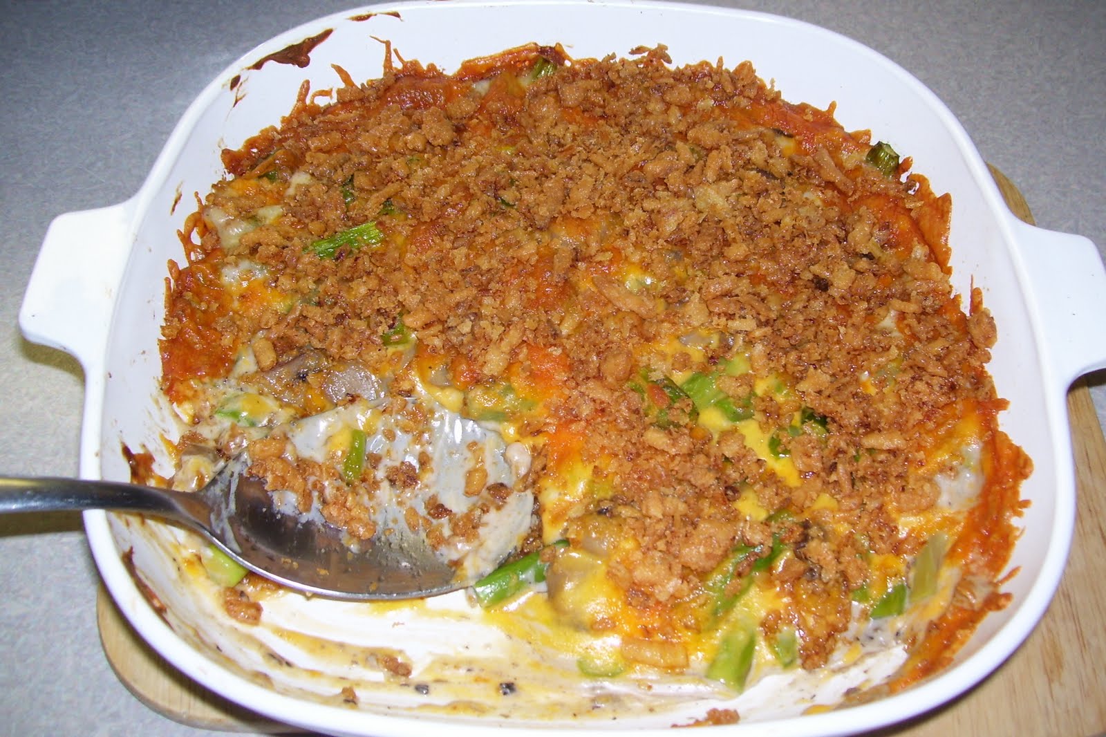 Hickery Holler Farm Cheesy Asparagus Casserole