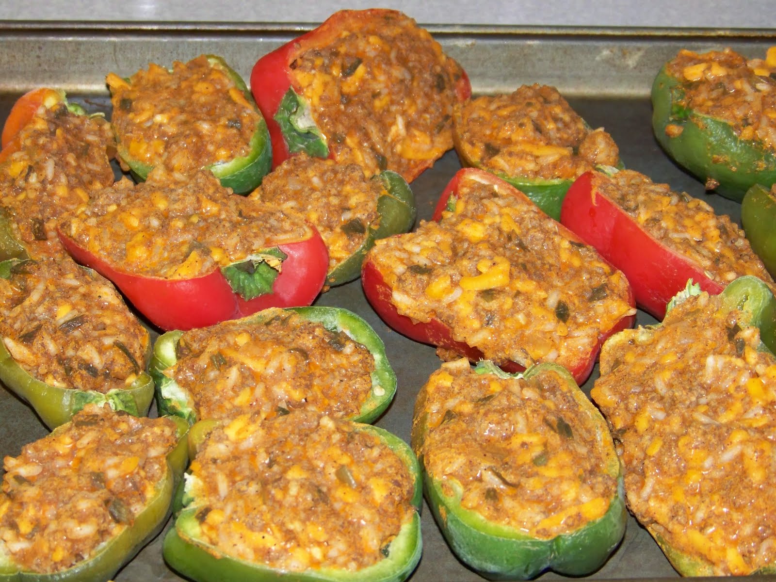 Freezer Friendly Stuffed Peppers No Getting Off This Train