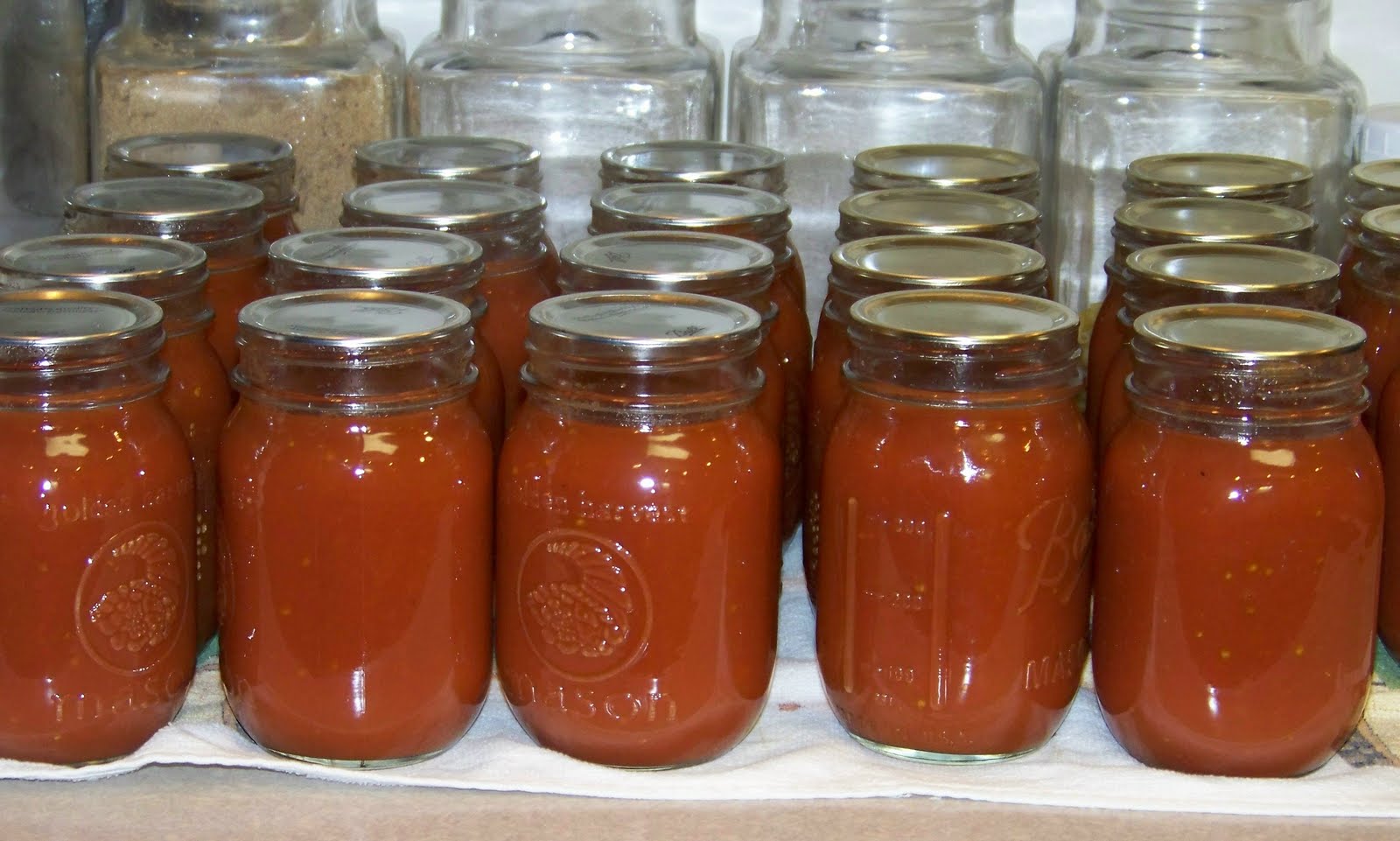 Hickery Holler Farm Canning Frozen Tomatoes