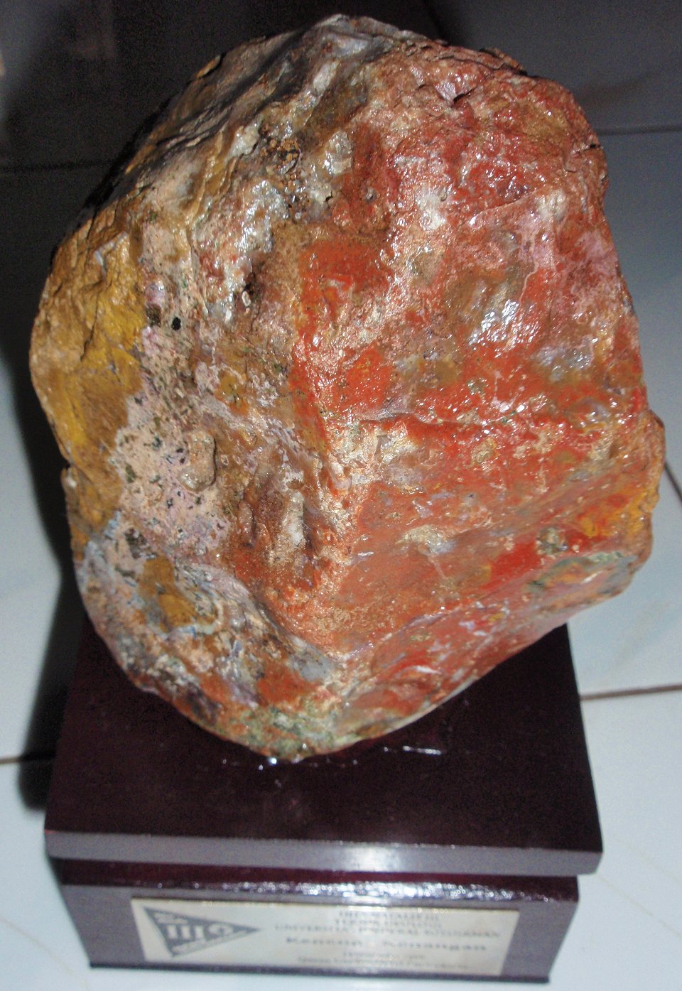 Catatan Singkat Jasper Batuan Sedimen atau Metamorf 