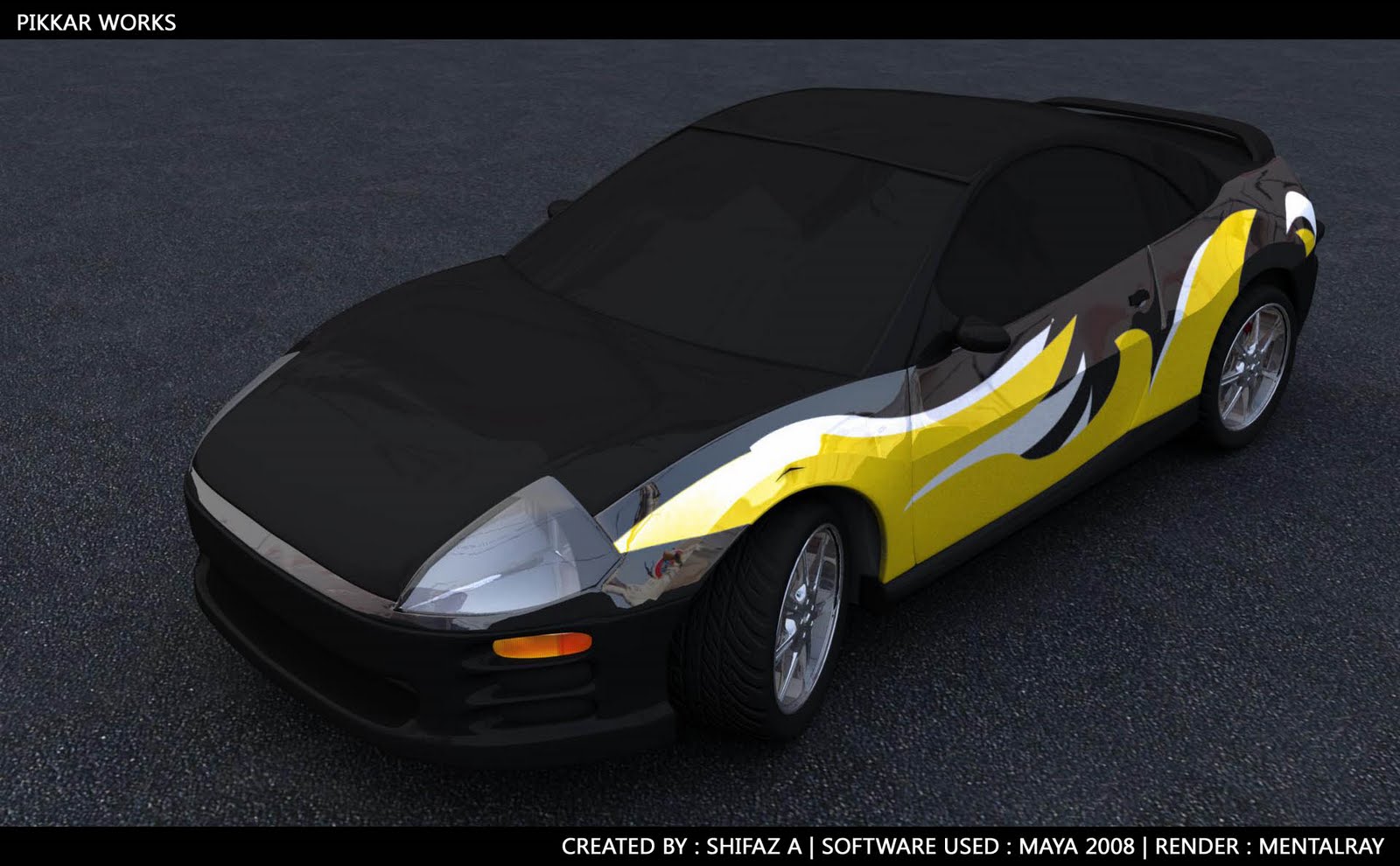how to make a 3d car model in maya