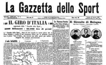 Image result for La Gazzetta dello Sport 1950s Italy
