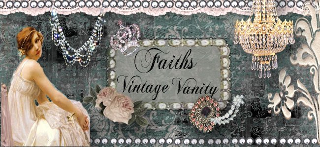 Faith's Vintage Vanity