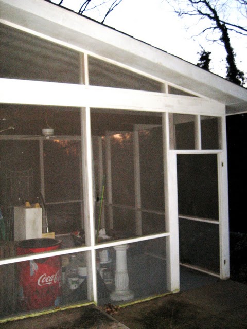 storage sheds porch