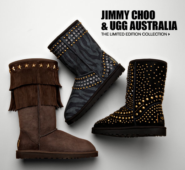 ugg jimmy choo collection