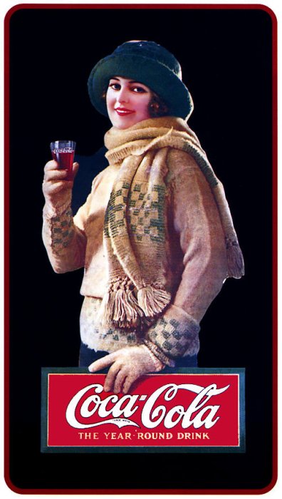 Vintage coke ad 