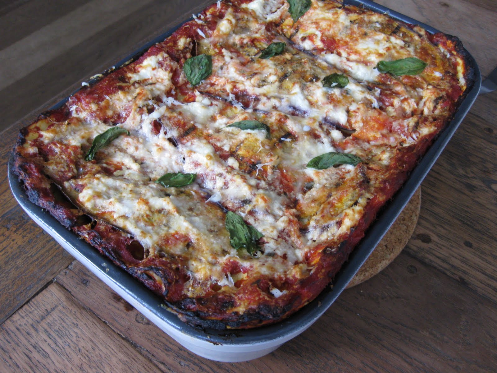 Excellenteten.nl Vegetarische lasagne met aubergine en ricotta