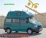 VW  T-4   CALIFORNIA, 2.4 D TECHO  ALTO  RIGIDO  AÑO 91, 78 CV, WESTFALIA