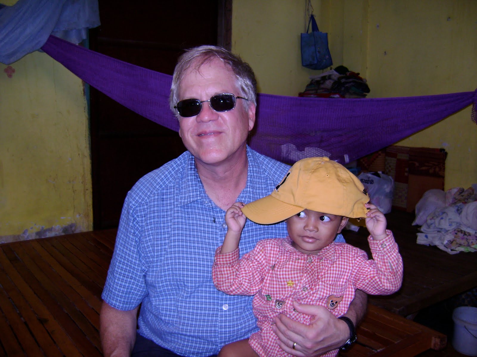 MarathonAngel: Easter in Cambodia Part 2: Orphanage Angel in a Yellow Hat