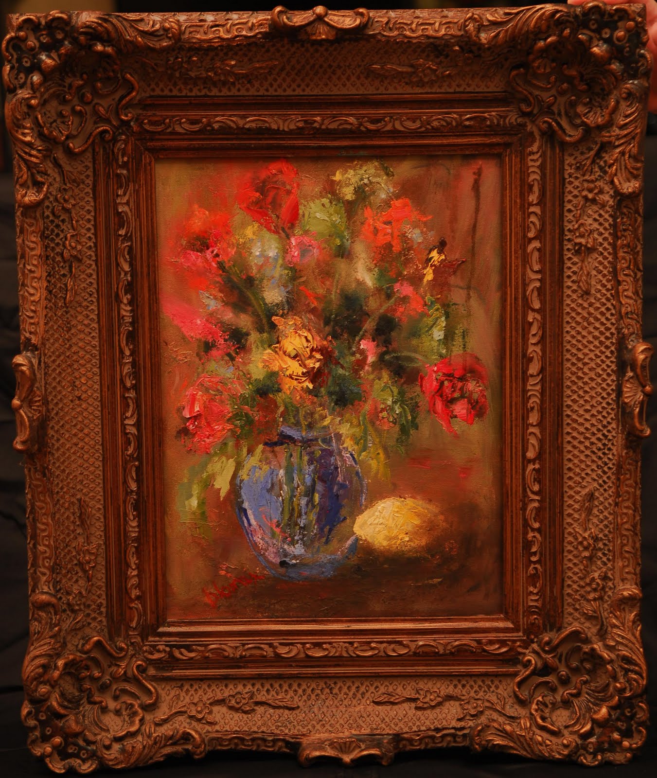 Art for Tatas Flowers in Vase