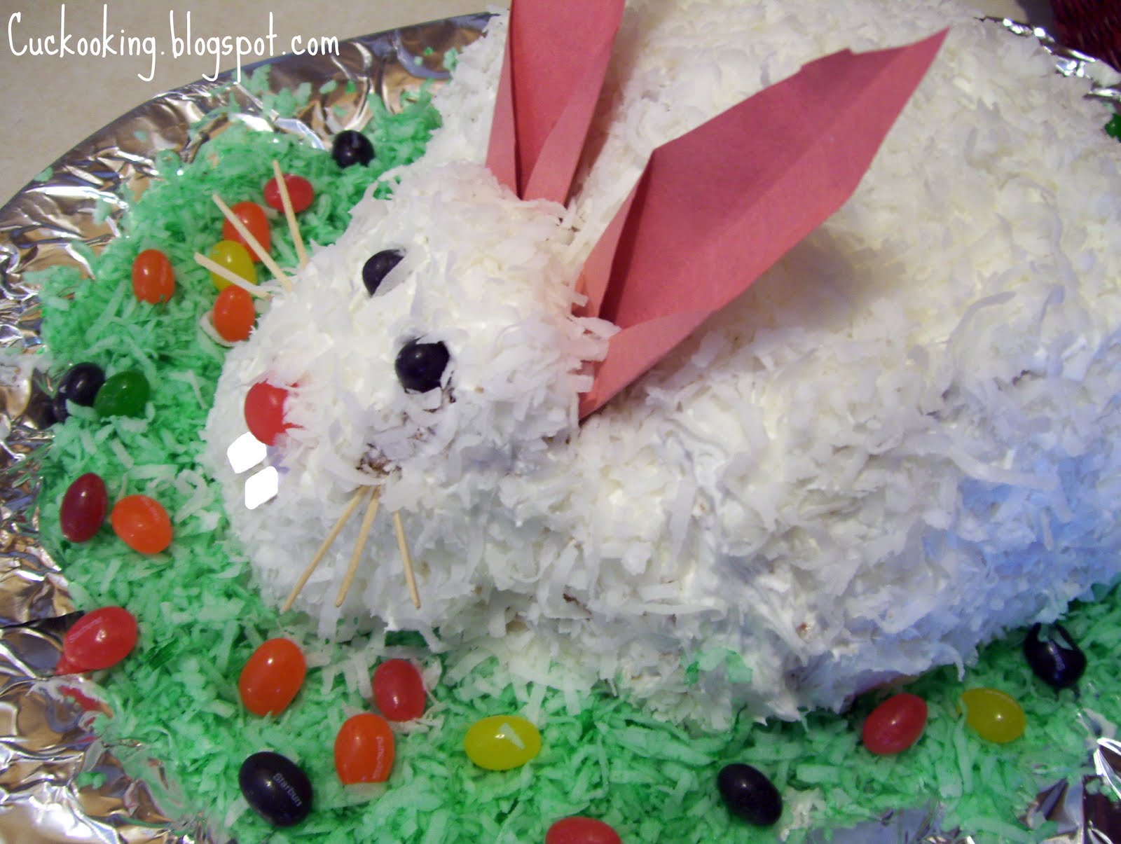 Cooking Creation Easter Bunny Cake Cooking Creation Easter Bunny Cake