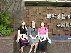 In front of the Hong Kong Temple