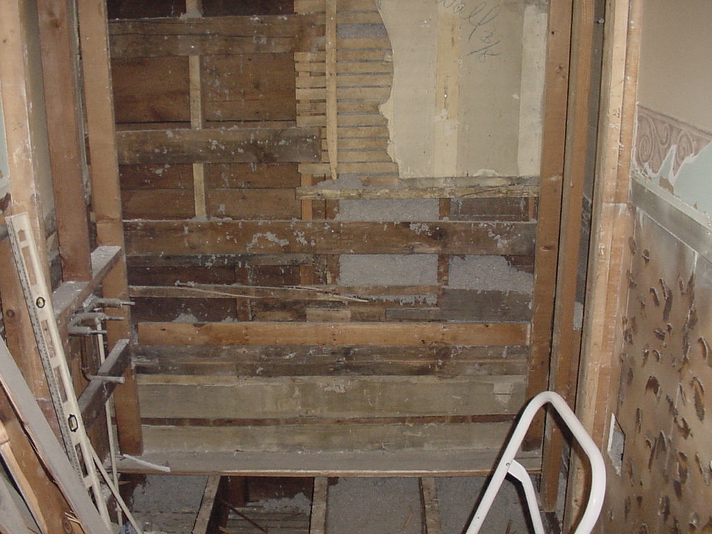 My Commentary and Technical help New bathroom to replace cast iron tub.