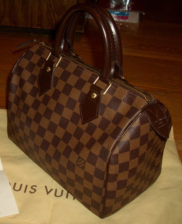 Guilty Pleasure Online Shop: Louis Vuitton Speedy 30&#39; in Damier Ebene