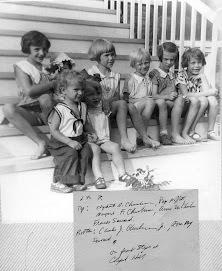 children on the steps