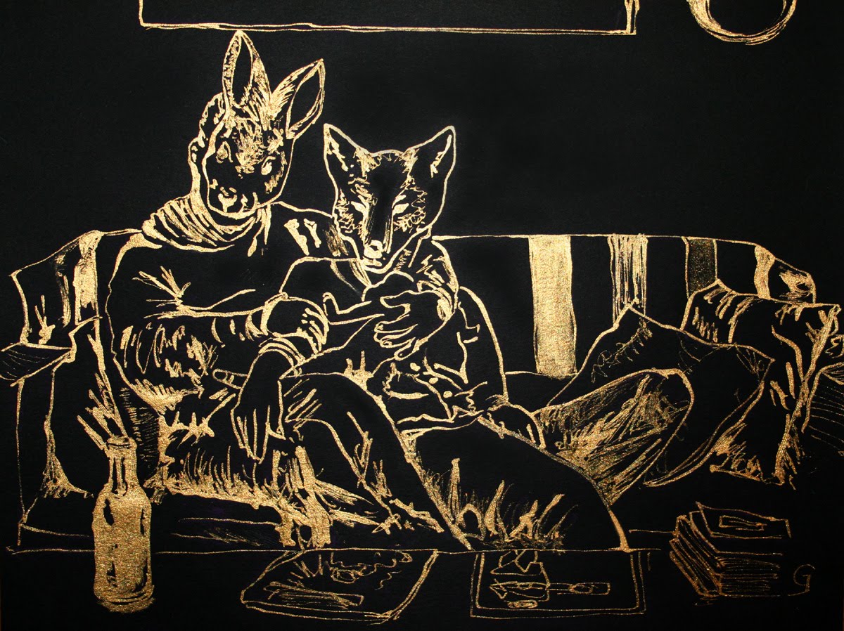 Drawing Club Collective Domestic Zoomorphism; A Transformation