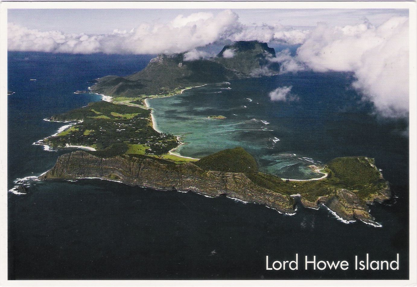 Covers & Postcards 642 Postcard from Lord Howe Island, Australia