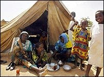 لاجئي دارفور