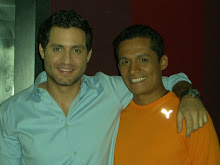 Con Edgar Ramírez, en la premiere "The Bourne Ultimatum"