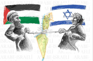  enfrentamiento entre Israel y palestina, dibujo franja de gaza.