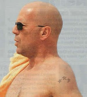 Bruce Willis Tattoos.