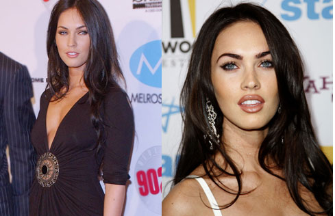 Megan Fox Before And After Surgery. Megan Fox lips efore and