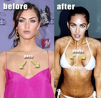 Megan Fox Breast Implants
