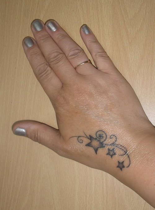 Hand Tattoos For Girls | Money Tattoo
