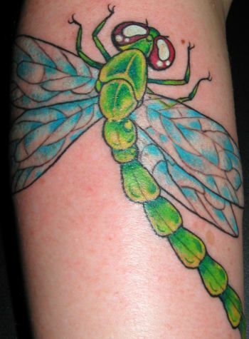 tattoo disasters: Dragonfly Tattoos