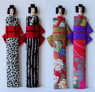 Lumikettu's Adventures in Kimono: Patterns in a Kimono; Woven patterns
