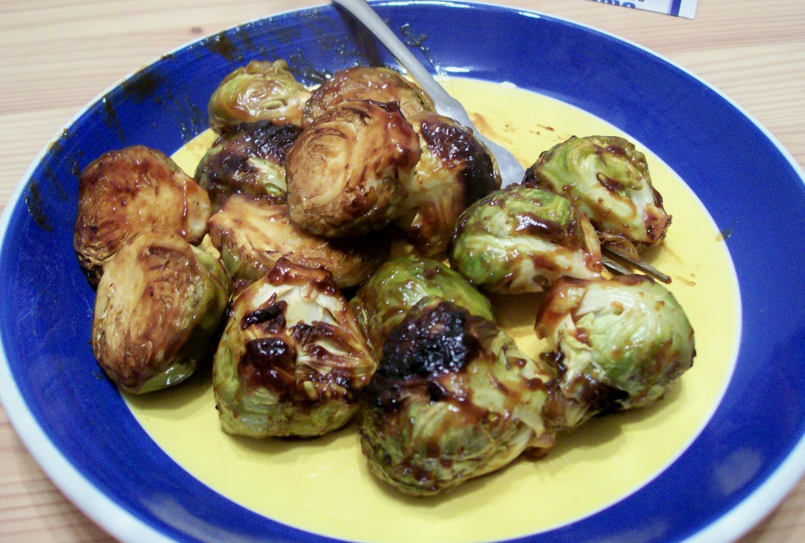 Vegan Luvies Vegan MOFO Barbecue Brussels Sprouts