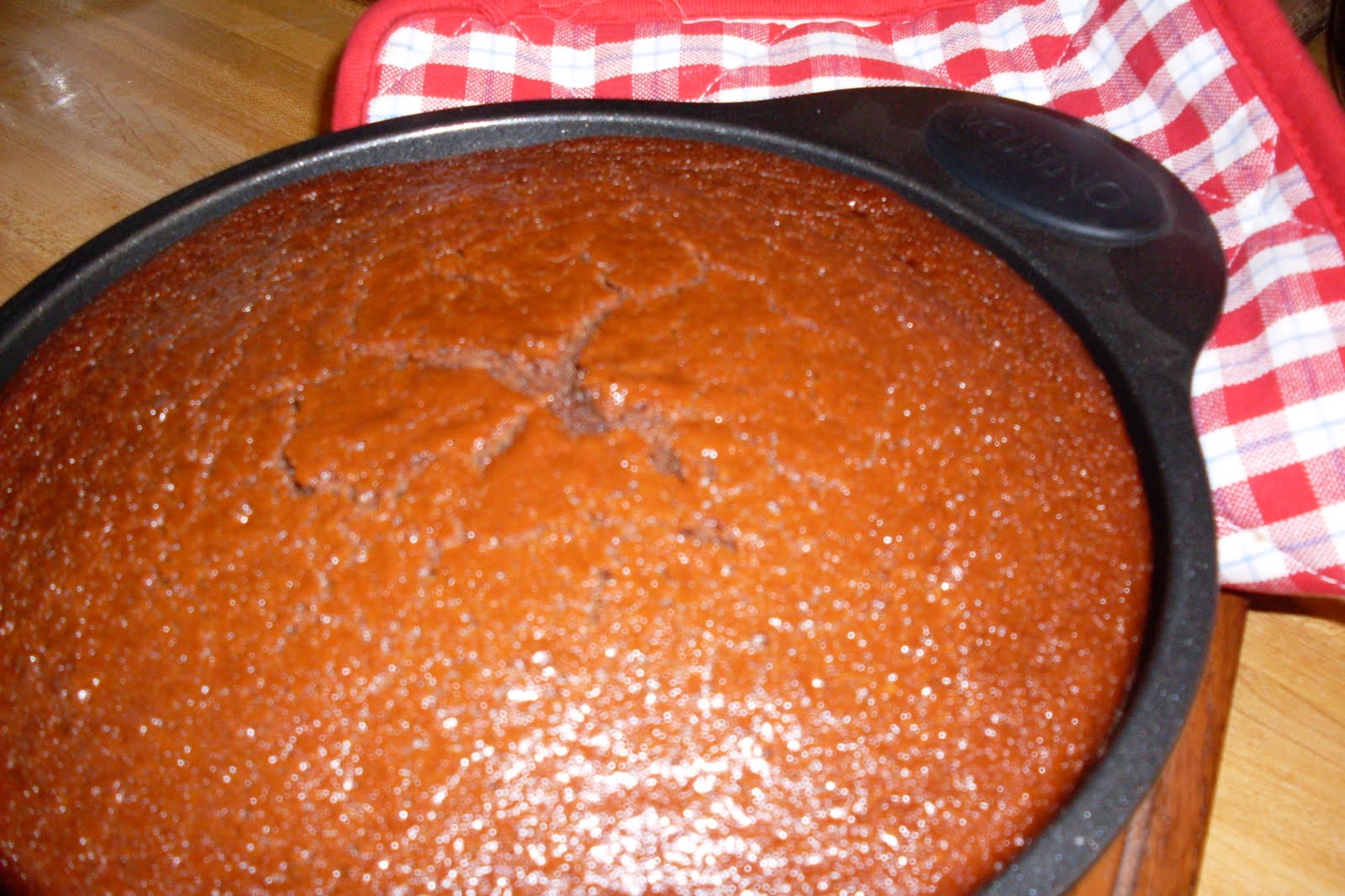 Dark Molasses Gingerbread from Miss Edna Lewis