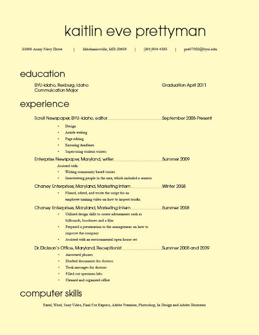 Resume