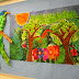 4th Grade Tropical Rainforest Mural