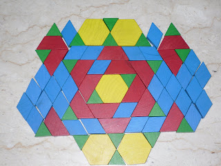 Illuminations: Fun with Pattern Block Fractions