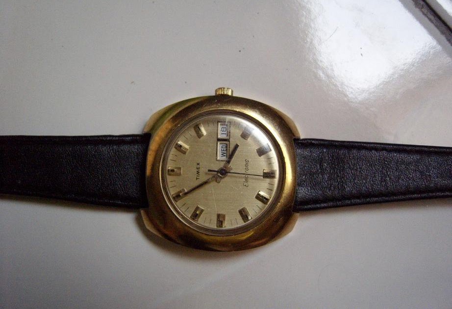 timex electric vintage watch