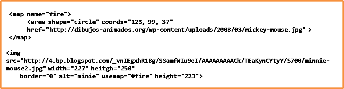 Recursos Web: Mapas de imágenes en HTML