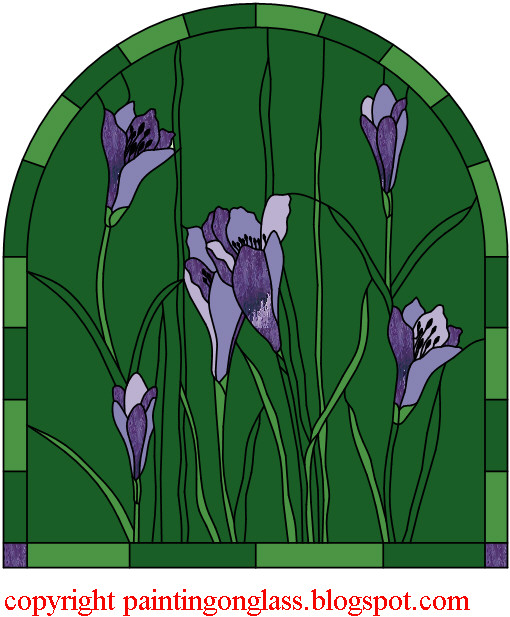 Free stained glass professional patterns.