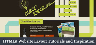 HTML5 Website Layout Tutorials and Inspiration